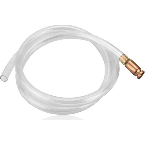 1,8 m manuelle Wasserpumpe, selbstansaugende Kraftstoffpumpe zum Fördern von Wasser und Benzin/Dieselkraftstoff (1/5)
