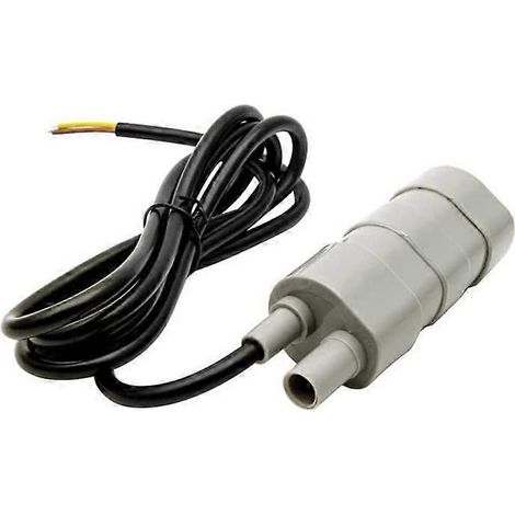 Moteur de pompe à eau submersible à courant continu de 5 mètres de hauteur de refoulement, compatible avec les bassins, aquariums, fontaines, débit de 10 litres/minute, débit de 600 litres/heure, 12 V (1/5)