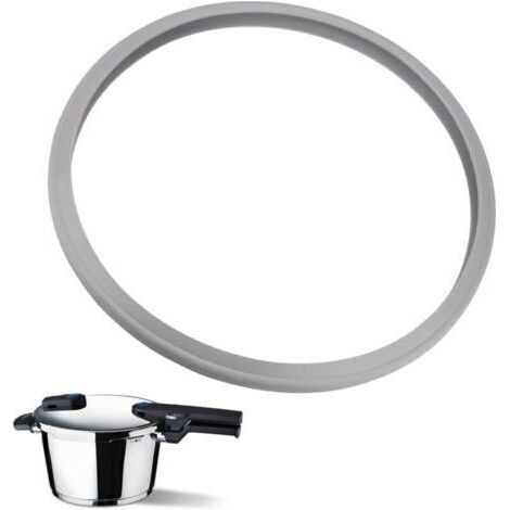 Joint d'étanchéité de 22 cm pour Autocuiseur Fissler WMF, Joint Cocotte Minute Remplacement pour Fissler 6.5L, Anneau d'étanchéité Silicon pour Autocuiseurs, Accessoires Couvercle (1/4)