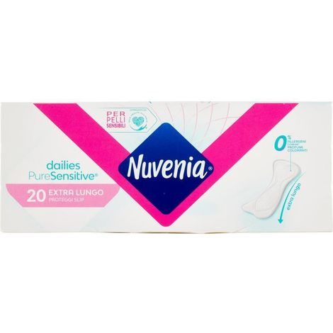 NUVENIA PROTEGGI SLIP PURESENSITIVE EXTRA LUNGO 20 PEZZI