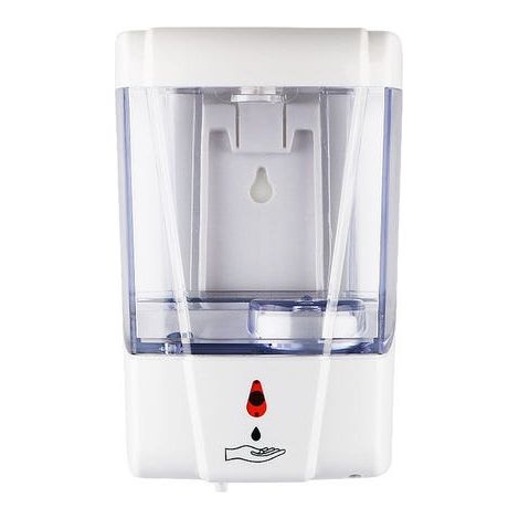 Wandmontierter hydroalkoholischer Gelspender – Lagerbestand in Frankreich – 700 ml kontaktloser automatischer Seifenspender für Badezimmer, Toiletten