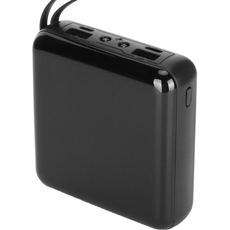 Batterie externe portable 20 000 mAh avec chargeur de téléphone portable multi-interface et affichage lumineux LED