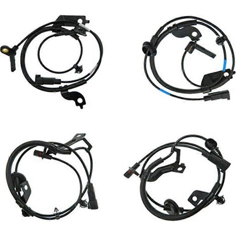 4 capteurs de vitesse de roue avant et arrière 4670A576 4670A575 4670A580 4670A579 pour Mitsubishi Lancer Outlander 08-17 (capteur ABS) (1/5)