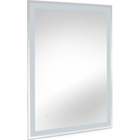 Miroir de salle de bain Hercules avec façade et éclairage LED décoratif 60x80 cm 5148320 EMUCA (1/5)