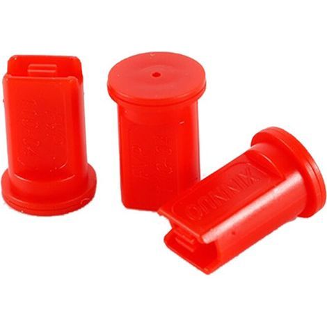 20 Pièces RC Protection des Plantes Agricoles UAV Haute Pression Coupe-Vent Anti-Dérive Buses de Pulvérisation à Ventilateur Plat Rouge (1/2)