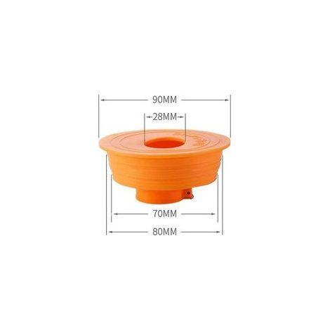 Siphon de sol silicone anti-odeur 75mm – Double fonction vidange et fermeture – Conception à diamètre variable – Installation rapide (1/2)