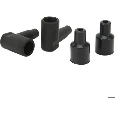 Bougie D Allumage - Céramique Renforcée - Compatible Bobine Embout Caoutchouc Noir - 30 Pièces (1/5)