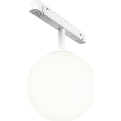 Spot binario monofase sfera vetro bianco LED 5W 4000K Maytoni (1/2)