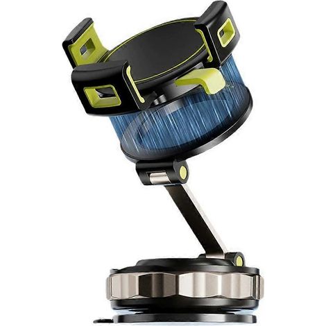 Support magnétique à ventouse pour téléphone de voiture avec tête de clip détachable, fixation puissante pour tableau de bord et pare-brise. (1/5)