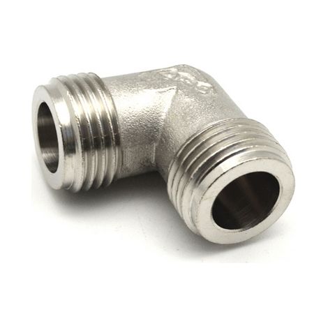 Gomito Mm 1/2 Sede Piana per Tubi Gas Senza (1/2)