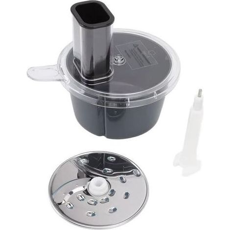 Gemüsereibe/Gemüsehobel für Thermomix TM6 – Multifunktionsdeckel – Kompatibel mit TM5 und TM6 – Aus ABS und Edelstahl – Spülmaschinenfest (1/5)