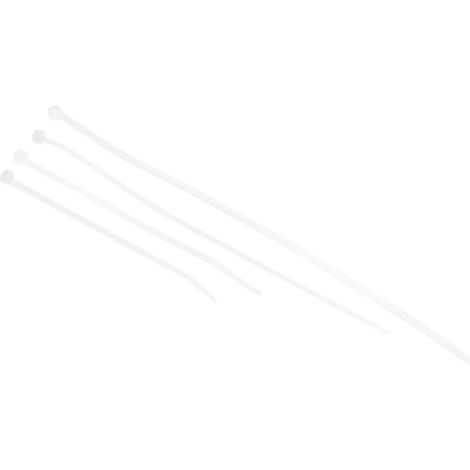 Kit de collier de serrage RS PRO Naturel en PA66MP ( Prix pour 1 Kit )