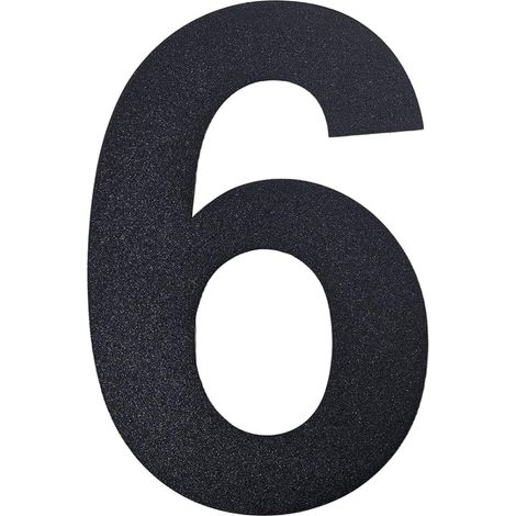 House Number Anthracite Stainless Steel Floating (1/5)