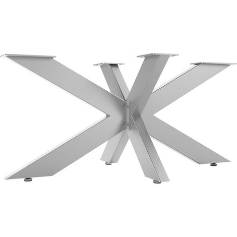 SOTECH Tischgestell SPIDER / Schwerlast Tisch-Beine aus echtem Edelstahl mit gebürsteter Oberfläche / Tisch-Füße 430 x 980 x 580 mm (1/5)