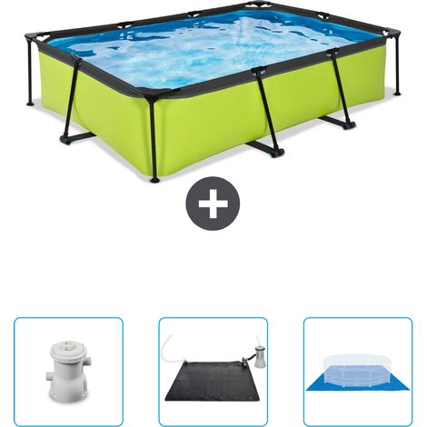 Exit Pool Rechteckig - 300x200x65 cm - 4-teilig SCB79 (1/4)