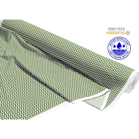TESSUTI DECORATIVI PER ESTERNI OXFORD - Motivo geometrico - piccole foglie I DR244 (1/5)