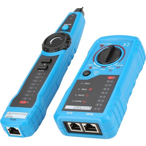 BSIDE FWT11 Détecteur de Câble Ethernet RJ11 RJ45 pour Réseau LAN et Téléphone Portable (1/5)