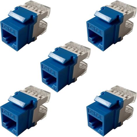 Cat6 RJ45-Stecker (männlich), UTP-Ethernet-Netzwerkanschluss, Modularstecker für Computerkabel