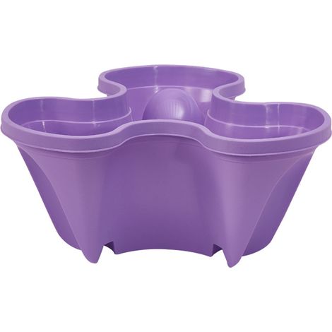 1 Pot à fleurs empilable en plastique PP, stratifié 3D pour fraises, légumes, résistant corrosion, idéal jardin balcon (1/5)