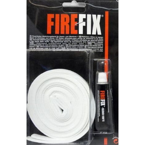 FireFix Abdichtungsflachband Dichtungsband Abdichtungsband 3m inkl Kleber