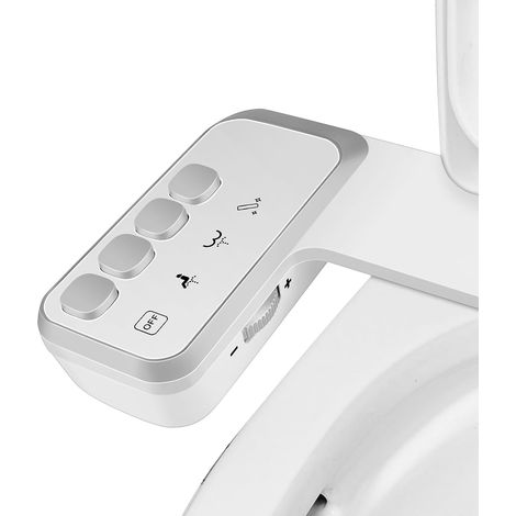 Accessoires de bidet de toilette, buses doubles autonettoyantes non électriques, adaptées au lavage féminin et des fesses, avec pression d'eau réglable (1/5)