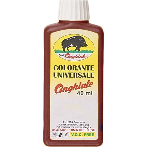 CINGHIALE COLORANTE UNIVERSALE 40ML ROSSO OSSIDO (1/2)