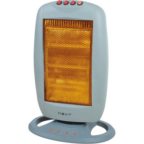 Stufa Alogena Lampade Oscillante 3 Potenze 400 - 800 - 1200 W Watt