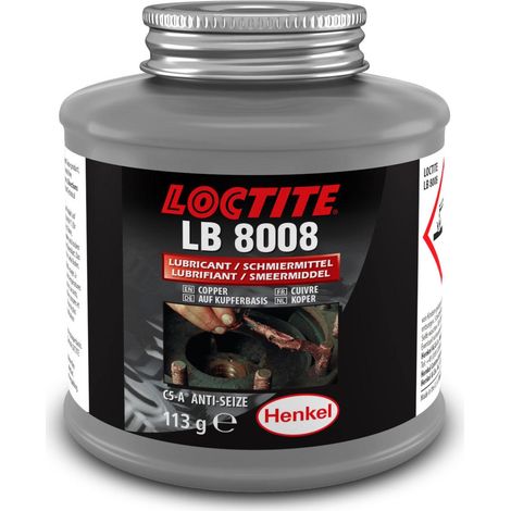 Loctite lb 8008 c5-a pate lubrifiante anti-seize cuivre 113g (1/3)
