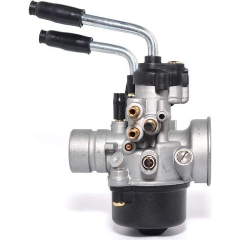 Carburateur 17.5 mm Type PHBN Starter Manuel pour MBK Booster Nitro Stunt Mach-G Jog-R Bw’s Minarelli Vertical Horizontal Rocket Ovetto AM6 Derbi TZR XP6 Rieju Beta Carbu Scooter 50cc (1/5)