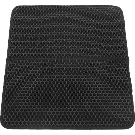 Tapis à litière double couche imperméable avec trous alvéolés 3D antidérapants et facile à nettoyer. (1/5)