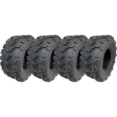 Pneus Quad - Wanda - P3128 - 26x11.00-12 - 6 Lagen - Homologiert für die Straße (Packung mit 4)