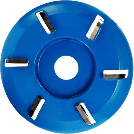 Holzschnitzscheibe, 90-mm-Fräser, 6 Turbo-Hartmetall-Schnitzscheiben für die Holzbearbeitung (6 Zähne) (1/5)