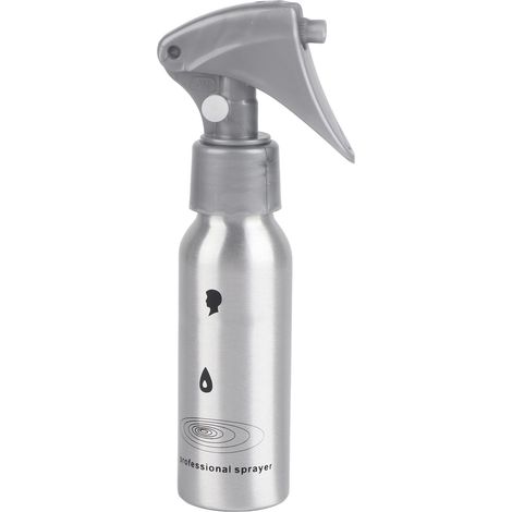 Vaporisateur 60ml pour Plantes et Cheveux, Bouteille de Brumisation Argentée pour Soins Capillaires et Jardinage (1/5)