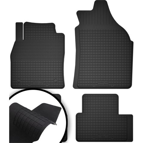 Gummimatten für Smart ForFour II Schrägheck (ab 2014)