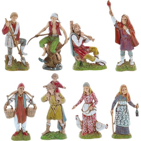 Pastore Presepe Napoletano 10 cm Scala 1:20 Moranduzzo Landi