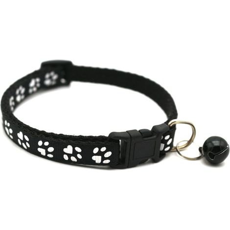 Collier pour chiot avec cloche, 1 paquet de collier de chat basique et réfléchissant avec cloches pour petits chiens de compagnie garçon petit chaton filles Animal (1/4)