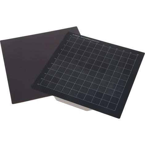 Doppelseitig flexible PEI-Stahlplatte für 3D-Drucker-Bauplatten, 235 x 235 mm / 9,25 x 9,25 Zoll (1/5)