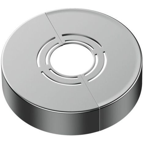 Lot de 2 rosace mitigeur douche 3 tailles en 1, rosace robinet divisée pour Ø 21 mm/26 mm/33 mm,cache tuyau radiateur, rosace pour robinet de douche, robinets, radiateurs (60 x 20) (1/5)