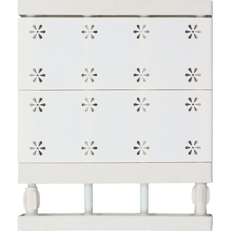 Panneau de séparation extensible pour armoire, gain de place, avec tringle intégrée, pour armoire de 30 à 40 cm (11,8 à 15,7 pouces). (1/5)