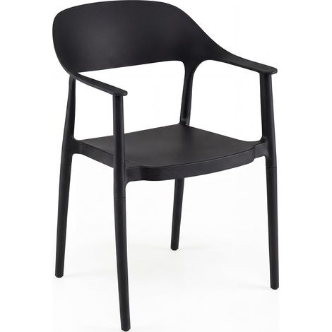COSTWAY Sedie Per Cucina Set Di 4 Sala Da Pranzo Ufficio Moderne Tavolo Soggiorno Sala Riunioni Poltrona Poltrocina Patio Giardino Interno Esterno Impilabili (1/5)