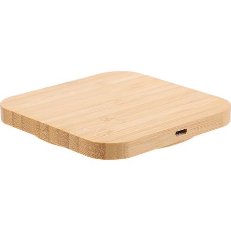 Chargeur en Fibre de Bois de Téléphone 10w Portable sans Fil Charge Rapide pour Téléphone Mobile Usage Maison et Extérieur (1/5)