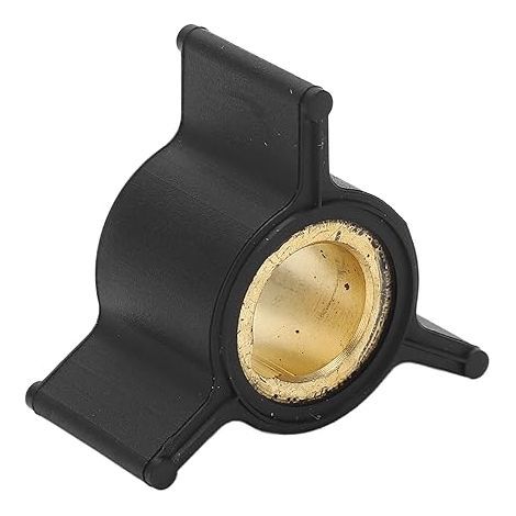 433935 Wasserpumpenlaufrad für Johnson Evinrude 2-Takt 2 PS, 3 PS, 4 PS Außenbordmotoren, flexibles 3-Blatt-Neopren-Gummi-Kupfer-Außenbord-Wasserpumpenlaufrad (1/5)