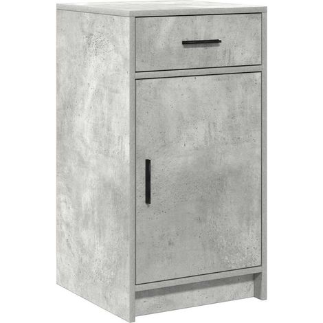 Maison Exclusive - Credenza Grigio cemento 40 x 40.5 x 75 cm Legno multistrato
