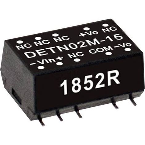 MEAN WELL DETN02L-15 MODULO CONVERTITORE DC DC 67 MA 2 W NUM. USCITE: 2 X