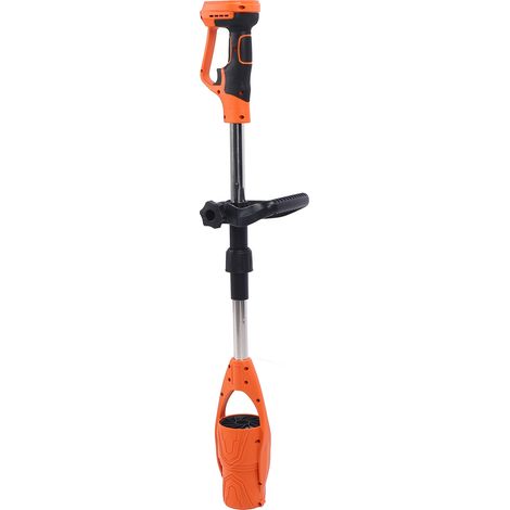 Souffleur de feuilles sans fil orange 520 CFM 150 MPH 21 V, pliable et portable, alimenté par batterie, pour le nettoyage de la neige, de la poussière et des débris (1/5)
