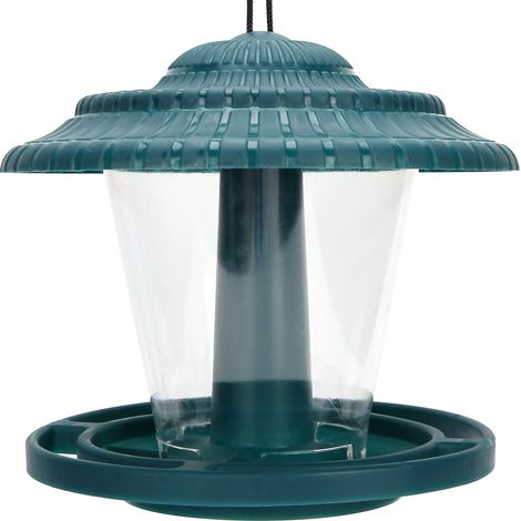 Mangeoire transparente pour oiseaux, mangeoire suspendue étanche pour balcons extérieurs, mangeoire pour oiseaux paresseux (1/5)