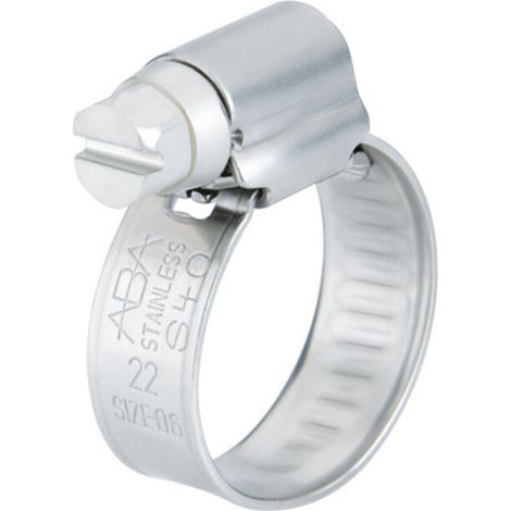 ABA Schneckengewindeschelle Nova 13-20/9 C7 W4 Rostfreier St. 1.4301 50 Stk