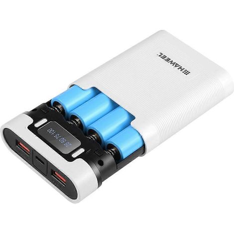 Boîtier de batterie externe DIY 4 emplacements pour accus 18650, chargeur de batterie, alimentation (1/5)