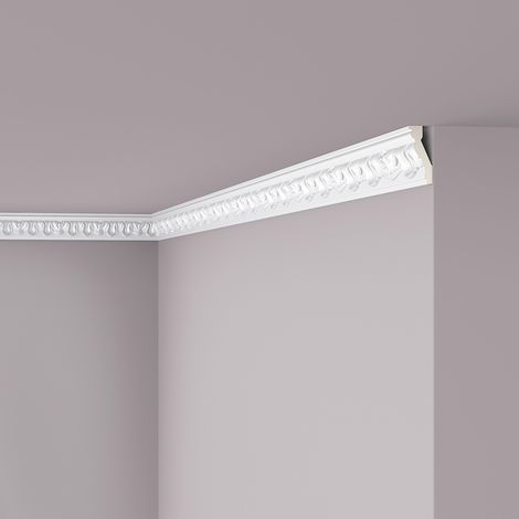 Cornisa NMC Z8 ARSTYL Noel Marquet Moldura decorativa Perfil de estuco diseño atemporal clásico blanco 2 m