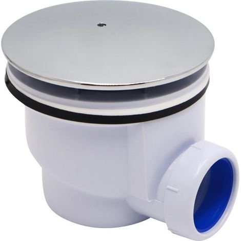 718030011 Drain de sol en plastique déodorant et anti-blocage, couvercle de galvanoplastie ABS, drain de lavabo de salle de douche (1/5)